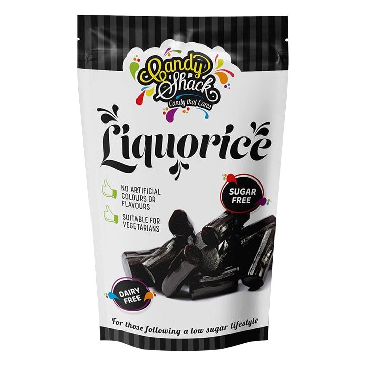 Candyshack Soft Eating Sugar Free Liquorice Pieces 120g