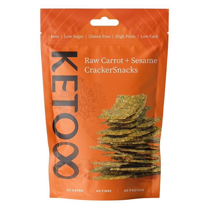 Keto8 Raw Rosemary CrackerSnacks 35g GOODS Holland&Barrett