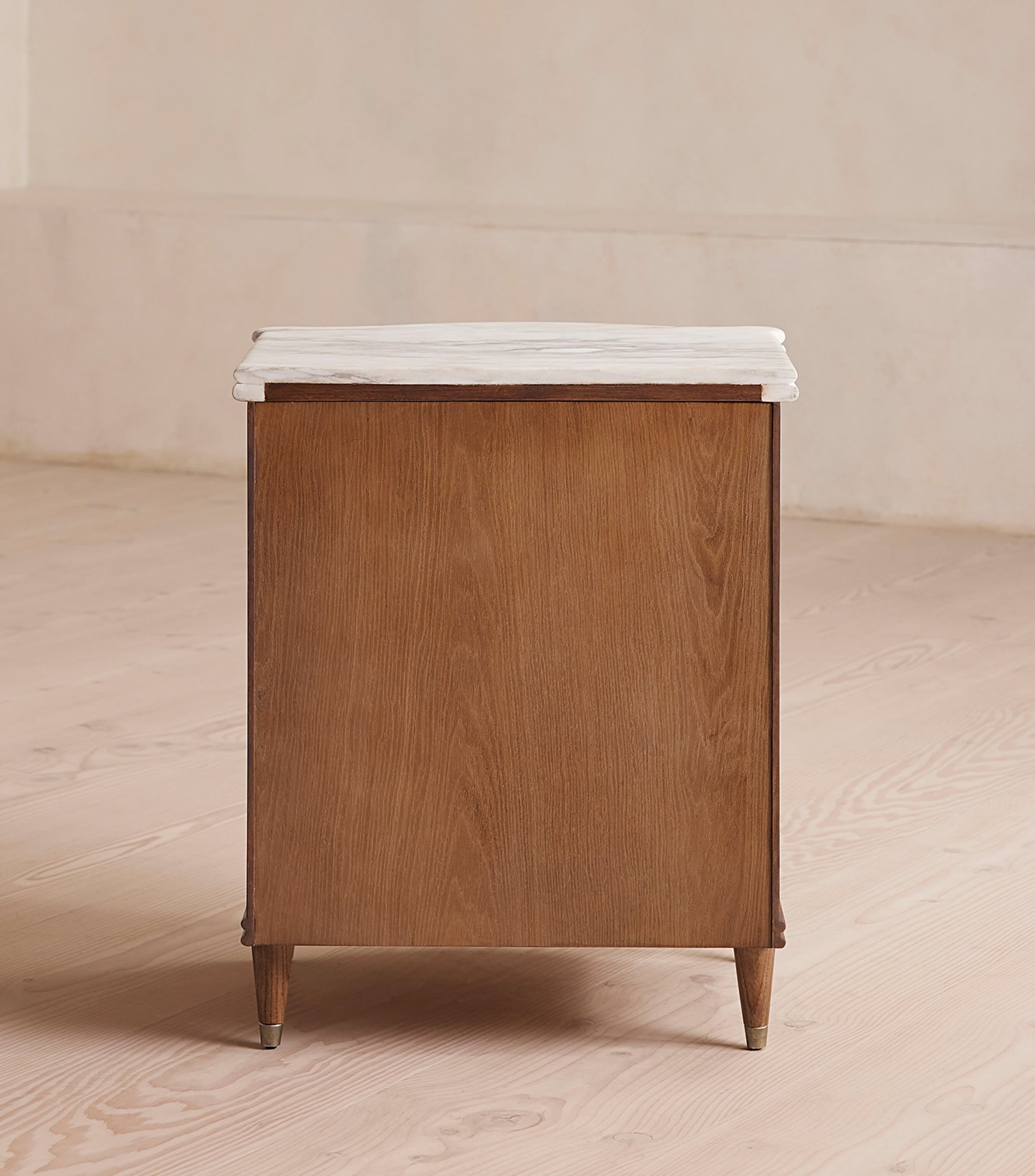 Soho Home Valerie bedside table with marble top - British product