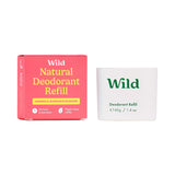 WILD Pomegranate & Pink Peppercorn Natural Deodorant Refill 40g GOODS Holland&Barrett