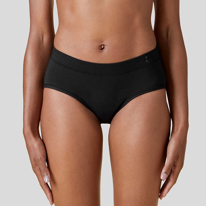 Thinx For All Super Brief in Black - Size XS GOODS Holland&Barrett   