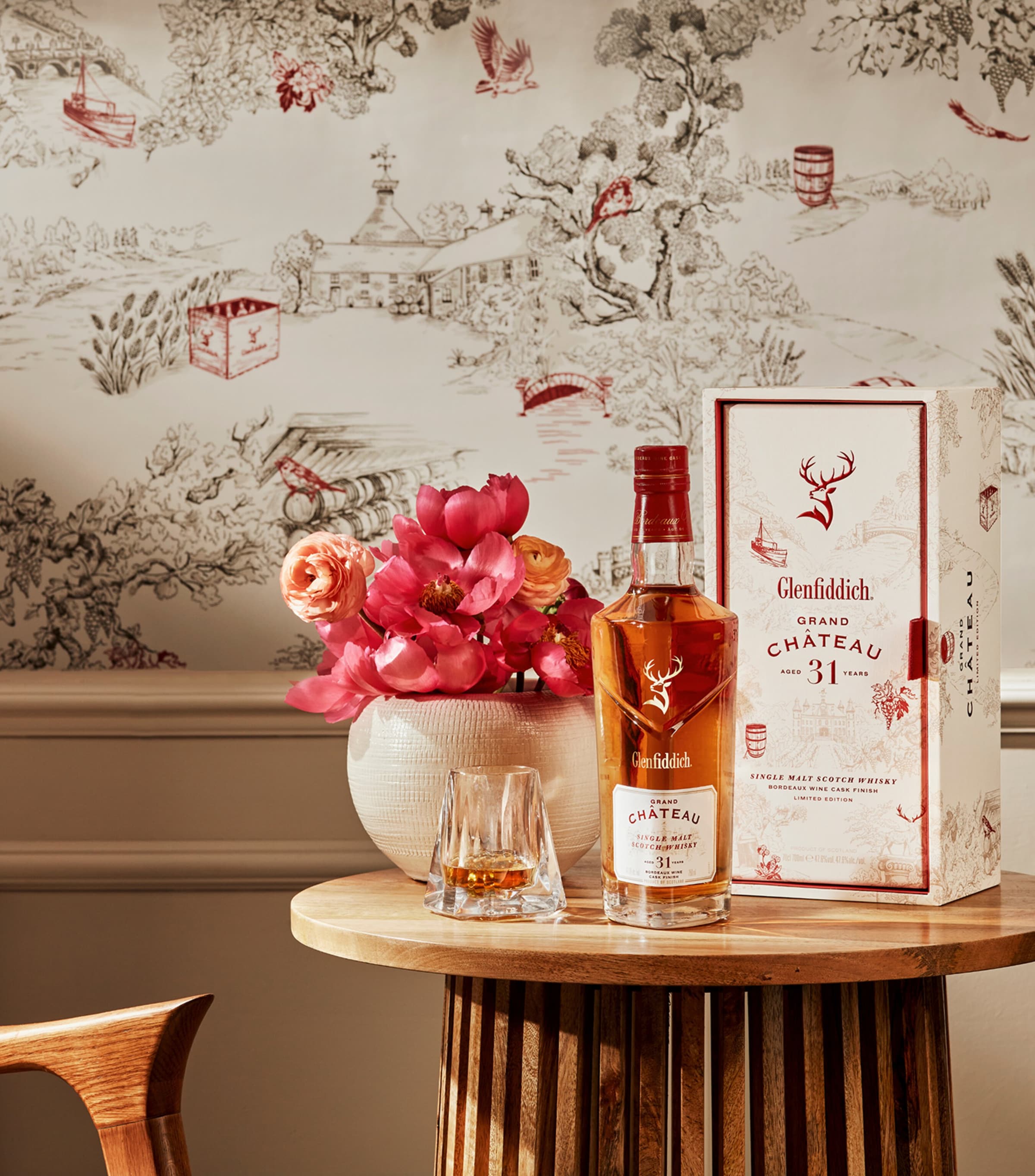 Glenfiddich 31-Year-Old Grand Chateâu single malt Scotch whisky 70cl, UK version