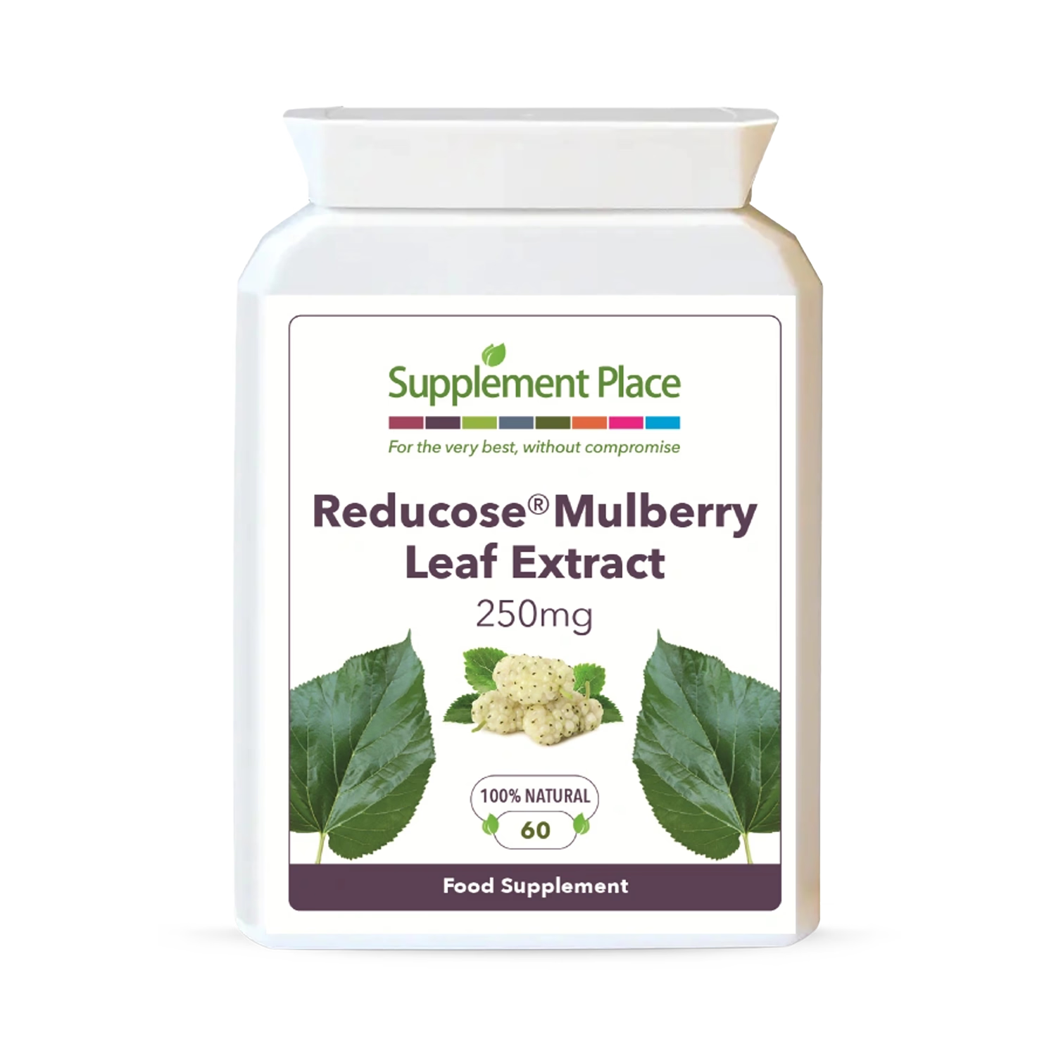 Supplement Place Reducose Mulberry Leaf Extract 250mg 60 capsules (British brand)