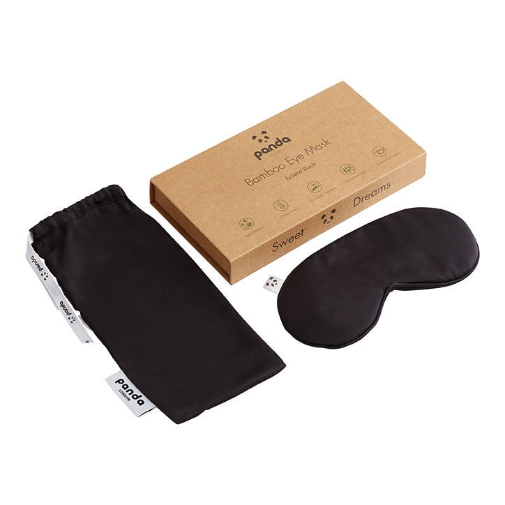 Panda London 100% Bamboo Eye Mask - Eclipse Black GOODS Holland&Barrett