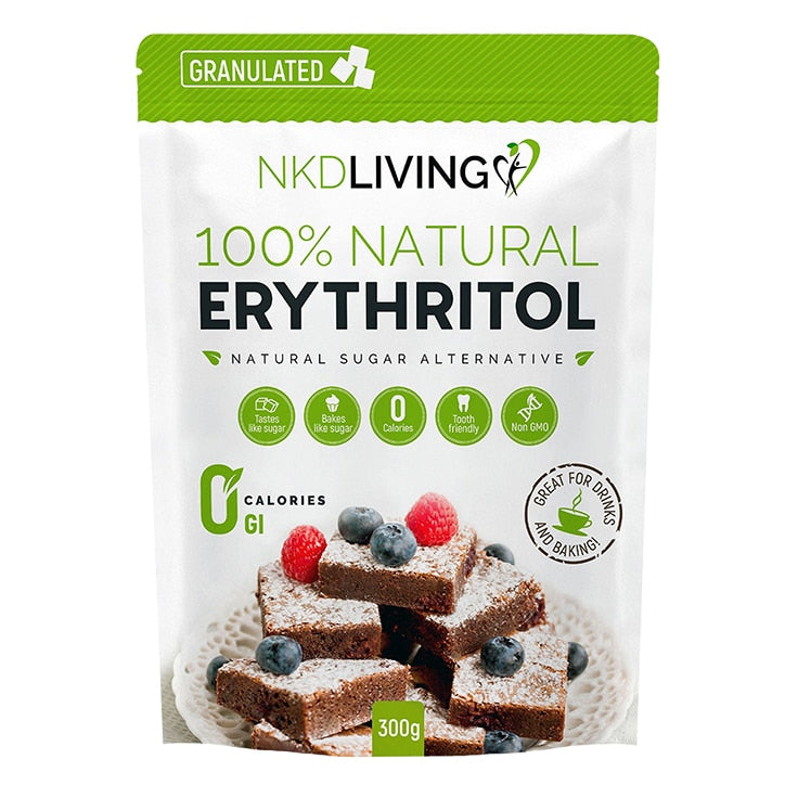 NKD Living Erythritol Granulated Natural Sugar Alternative 1kg GOODS Holland&Barrett