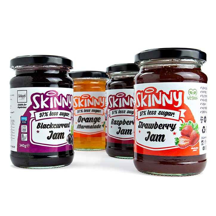 The Skinny Food Co Not Guilty Low Sugar Raspberry Jam 340g GOODS Holland&Barrett Orange Marmalade