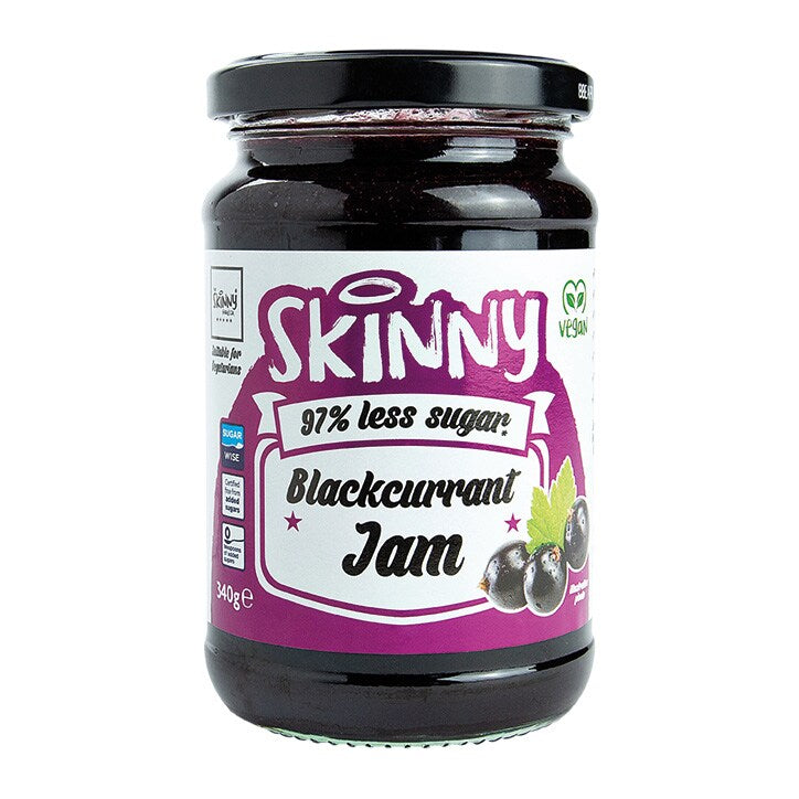 The Skinny Food Co Not Guilty Low Sugar Raspberry Jam 340g GOODS Holland&Barrett