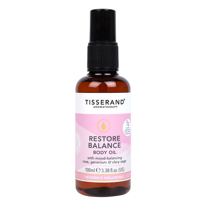 Tisserand Restore Balance Massage & Body Oil 100ml GOODS Holland&Barrett