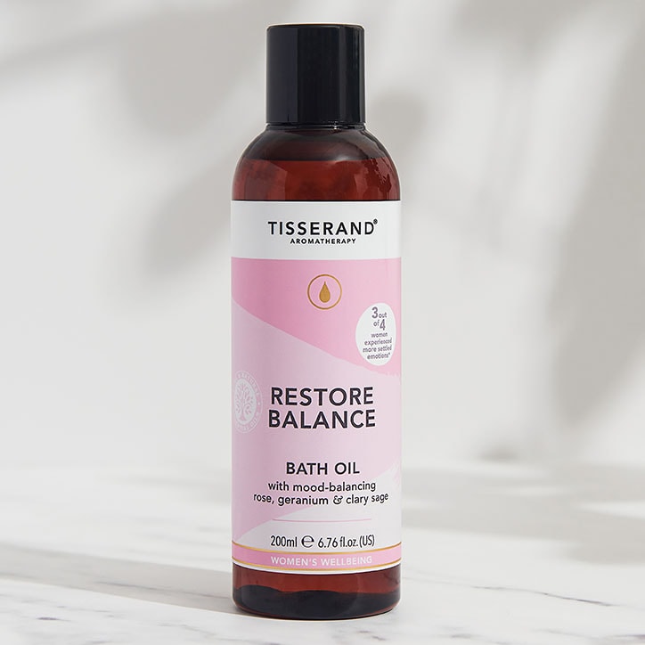 Tisserand Restore Balance Bath Oil 200ml GOODS Holland&Barrett