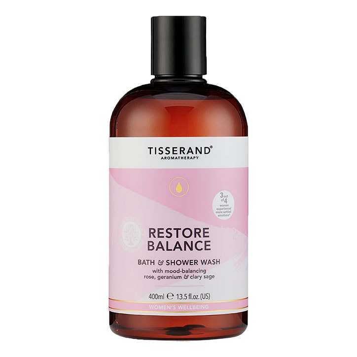 Tisserand Restore Balance Bath & Shower Wash 400ml GOODS Holland&Barrett