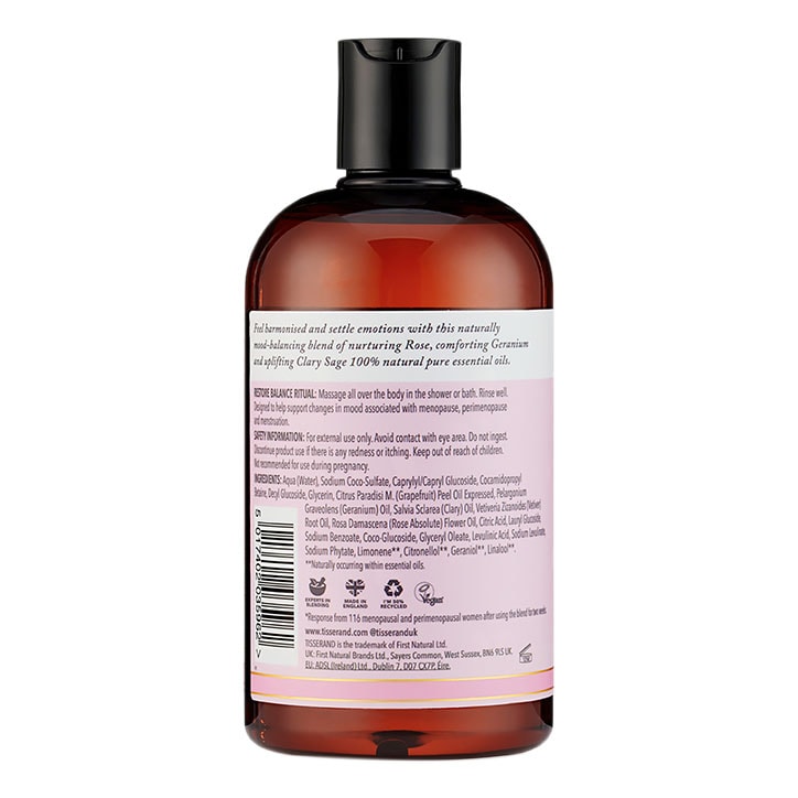 Tisserand Restore Balance Bath & Shower Wash 400ml