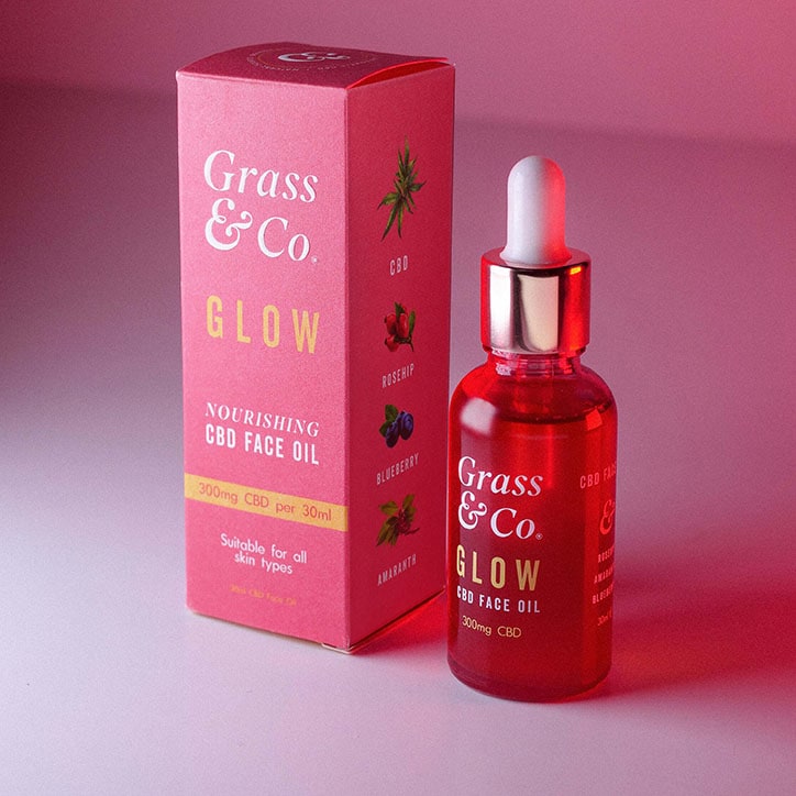 GLOW 300mg CBD Face Oil 30ml GOODS Holland&Barrett   