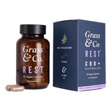 Grass & Co. REST 300mg CBD+ with Lavender 30 Vegan Capsules GOODS Holland&Barrett   