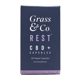 Grass & Co. REST 300mg CBD+ with Lavender 30 Vegan Capsules GOODS Holland&Barrett   