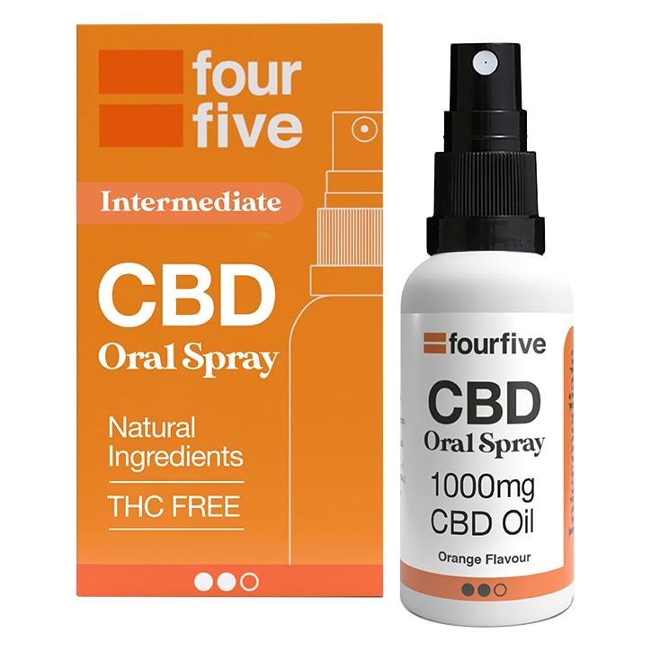 fourfive CBD Oil 2000mg Orange Flavour 30ml GOODS Holland&Barrett