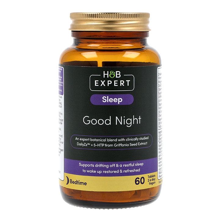 H&B Expert Sleep Night 5-HTP 60 Capsules GOODS Holland&Barrett