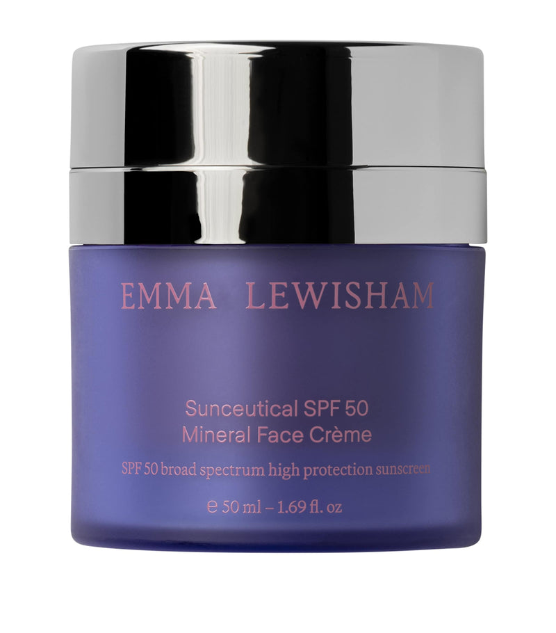 EMMA LEWISHAM Sunceutical SPF 50 Mineral Face Crème Refill 50ml - British product