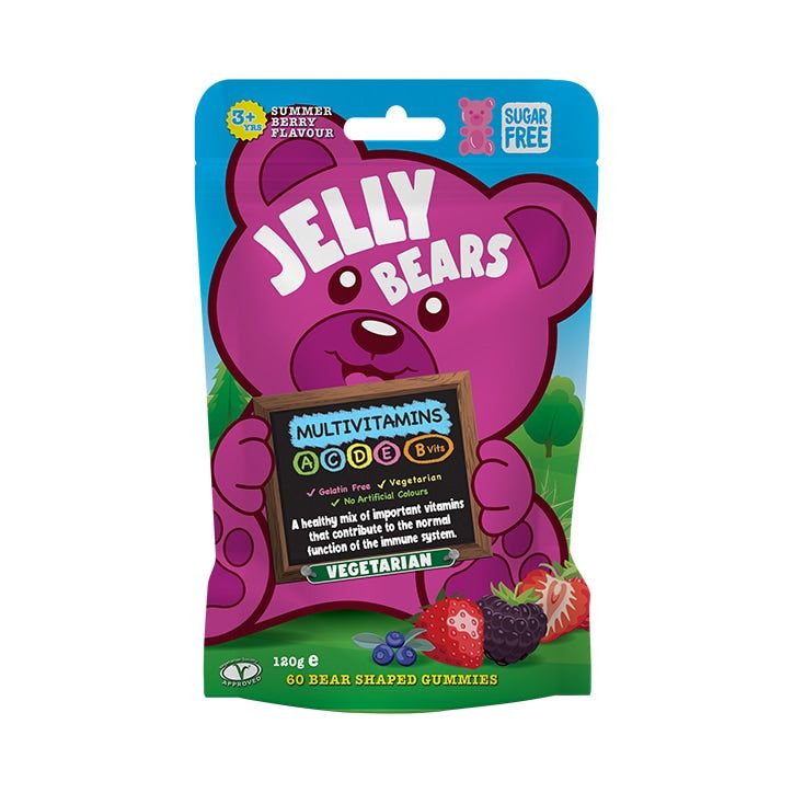 Jelly Bears Multivitamins 60 Gummies Pouch GOODS Holland&Barrett