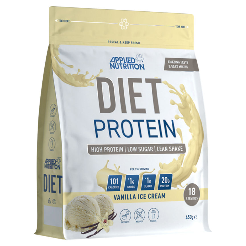 Applied Nutrition Diet Protein Vanilla Ice Cream GOODS ASDA   