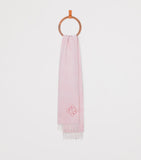 LOEWE Wool-Cashmere Anagram Scarf, imported from the UK