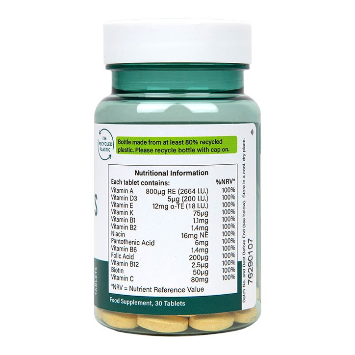 H&B Value Multivitamin 30 Tablets GOODS Holland&Barrett   