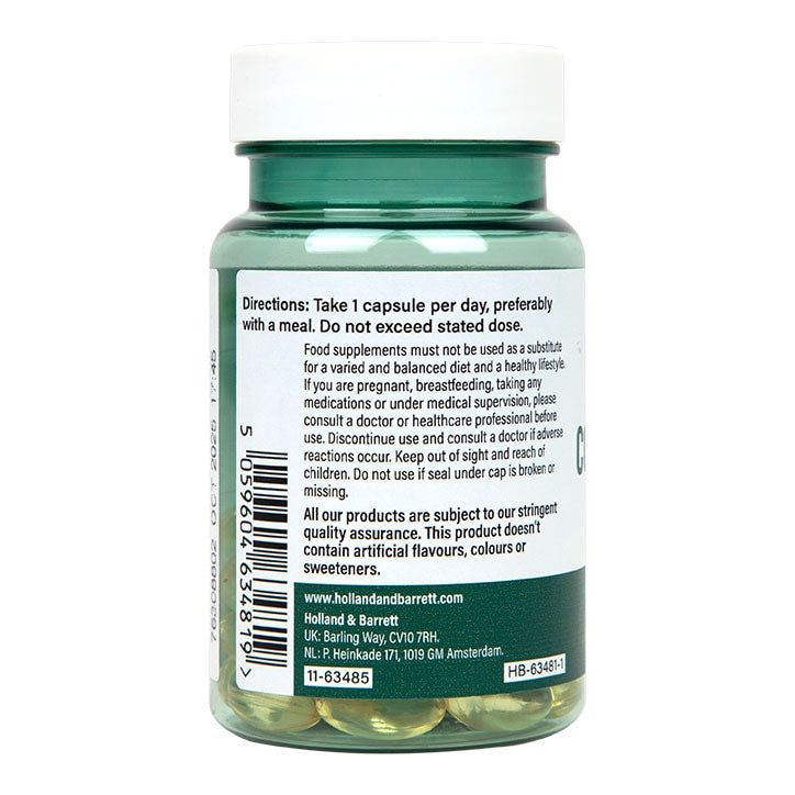 H&B Value Pure Cod Liver Oil 300mg 30 Capsules GOODS Holland&Barrett