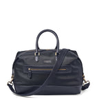 Aspinal of London nylon gym bag with leather trims, UK version
