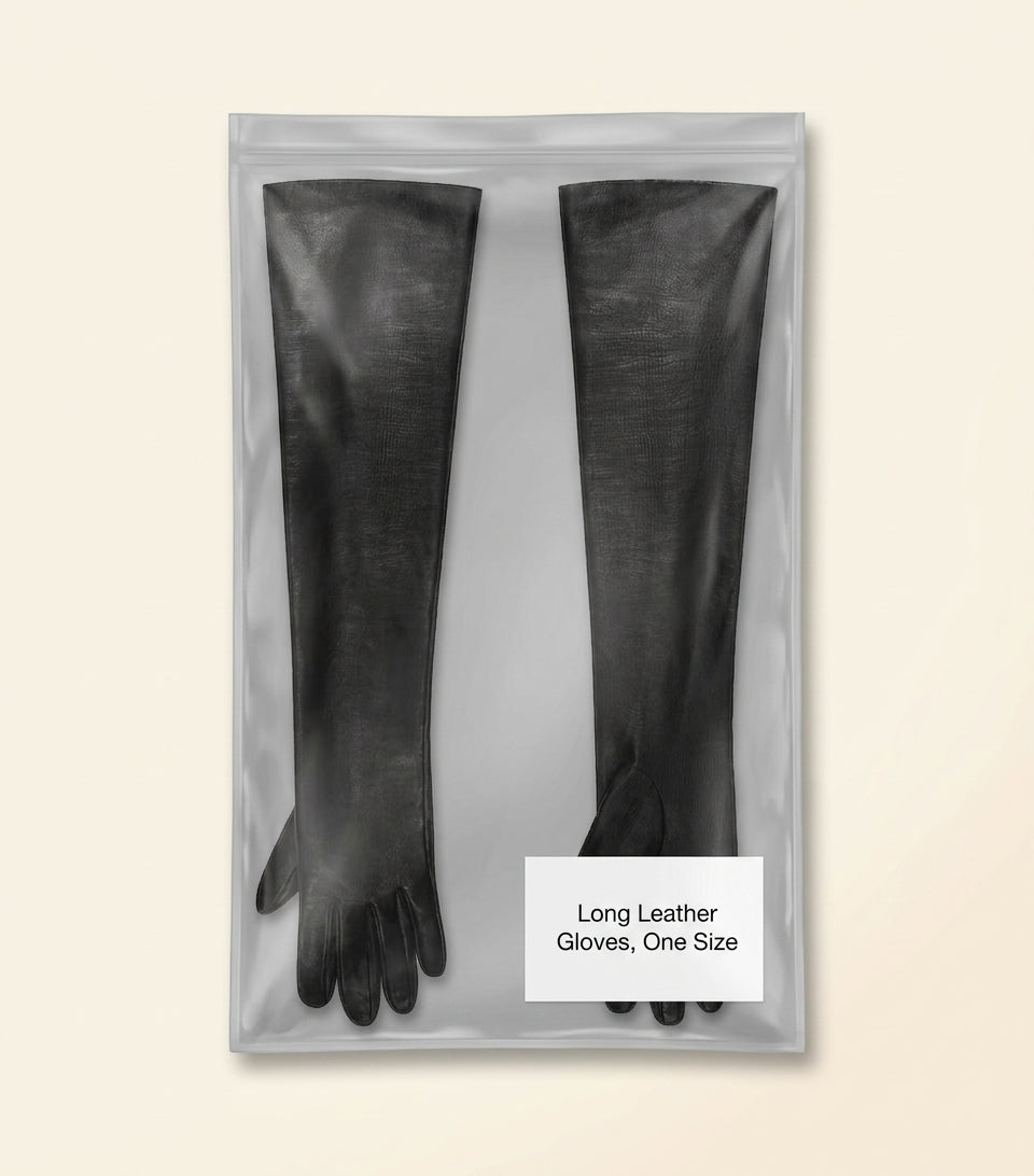 Givenchy lambskin long gloves, imported from the UK
