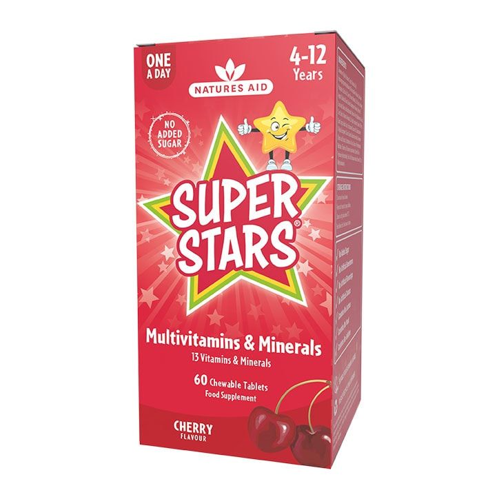 Natures Aid Super Stars Multivitamins & Minerals 60 Tablets GOODS Holland&Barrett