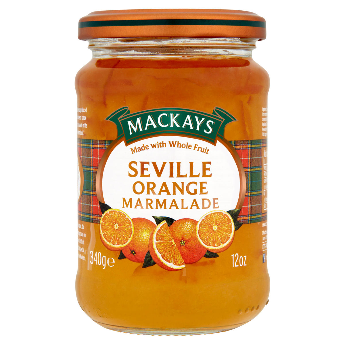 Mackay's Seville Orange Marmalade 340g, UK version