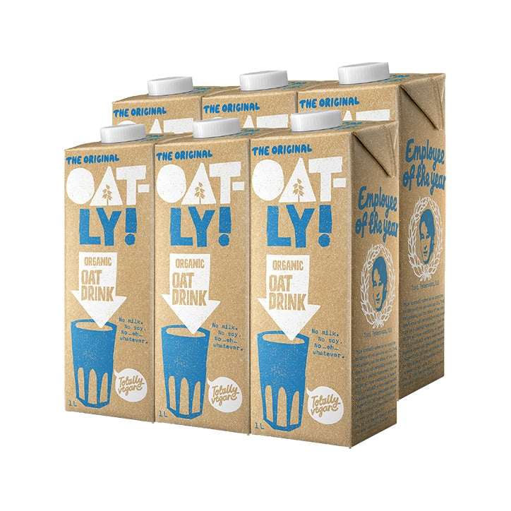 Oatly Oat Drink Organic 6x 1L GOODS Holland&Barrett