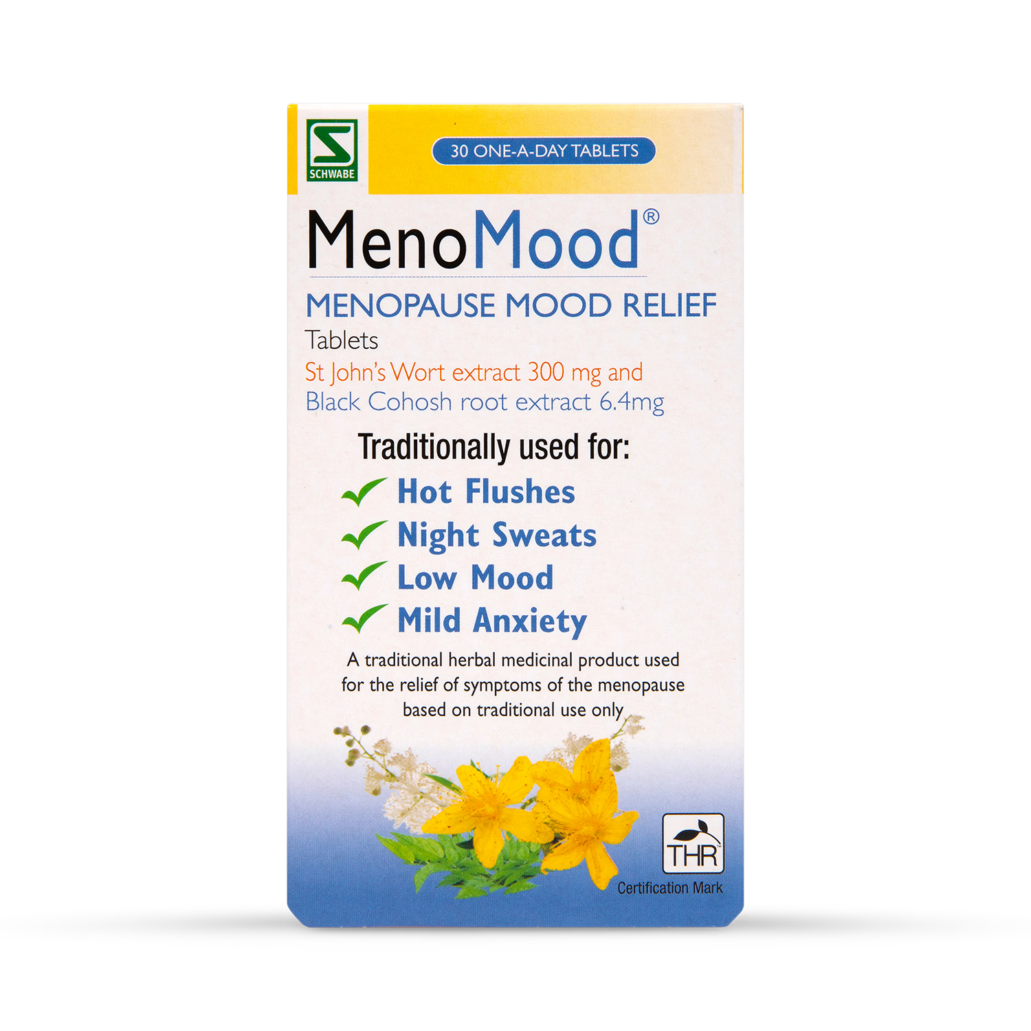 Schwabe Pharma MenoMood 300mg 30 Tablets