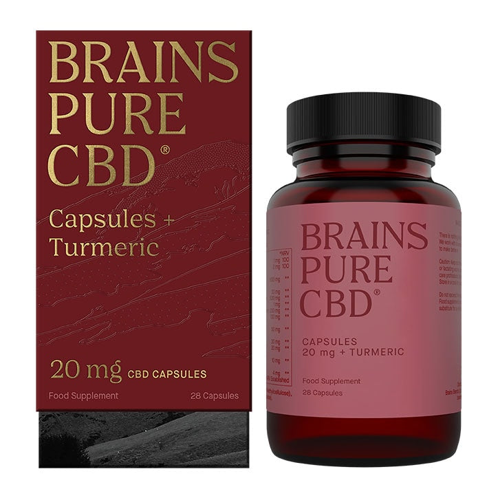 Brains Pure CBD + Turmeric 28 GOODS Holland&Barrett   