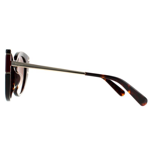 Salvatore Ferragamo cat eye sunglasses brown gradient, imported from the UK