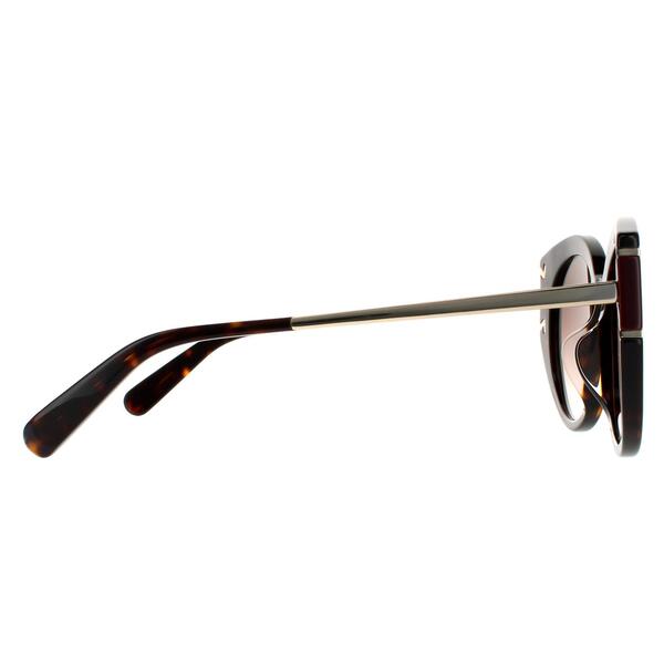 Salvatore Ferragamo cat eye sunglasses brown gradient, imported from the UK
