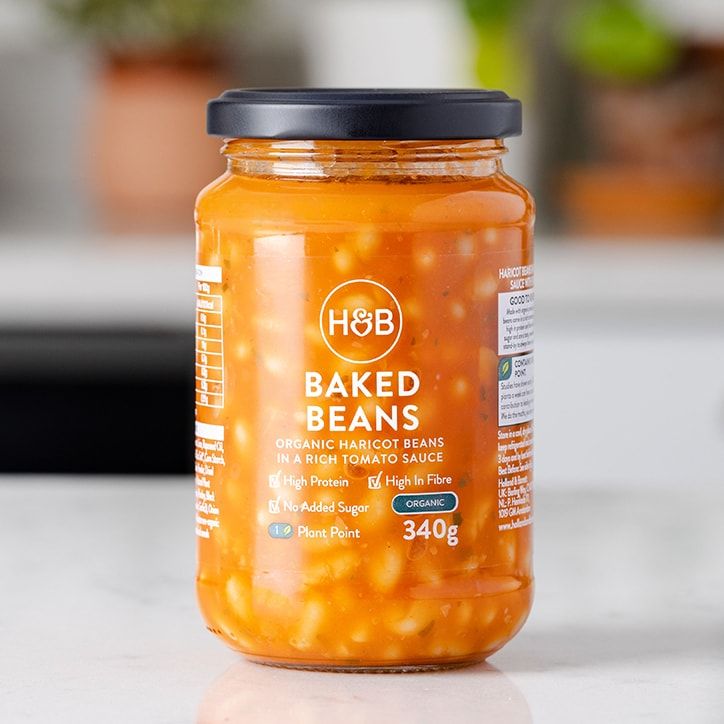 Holland & Barrett Baked Beans with Benefits 340g GOODS Holland&Barrett