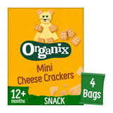 Organix Mini Organic Cheese Crackers Toddler Snack Multipack 4x20g Toys & Kid's Zone Boots   