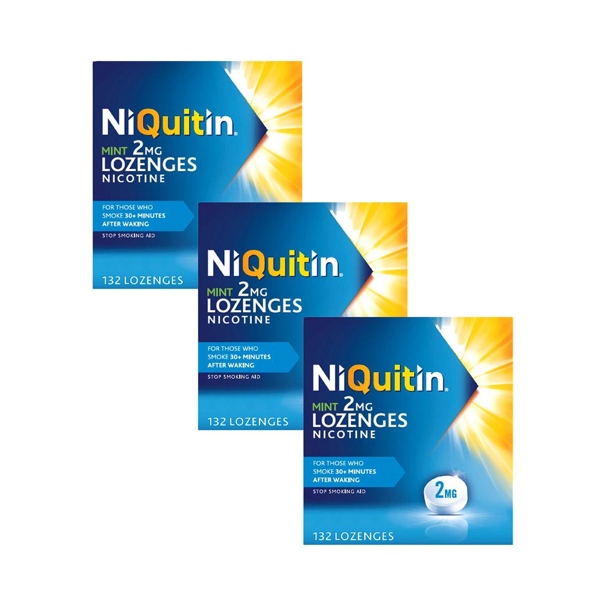 NiQuitin Lozenge 2mg XL Bundle - 396 Lozenges GOODS Boots   