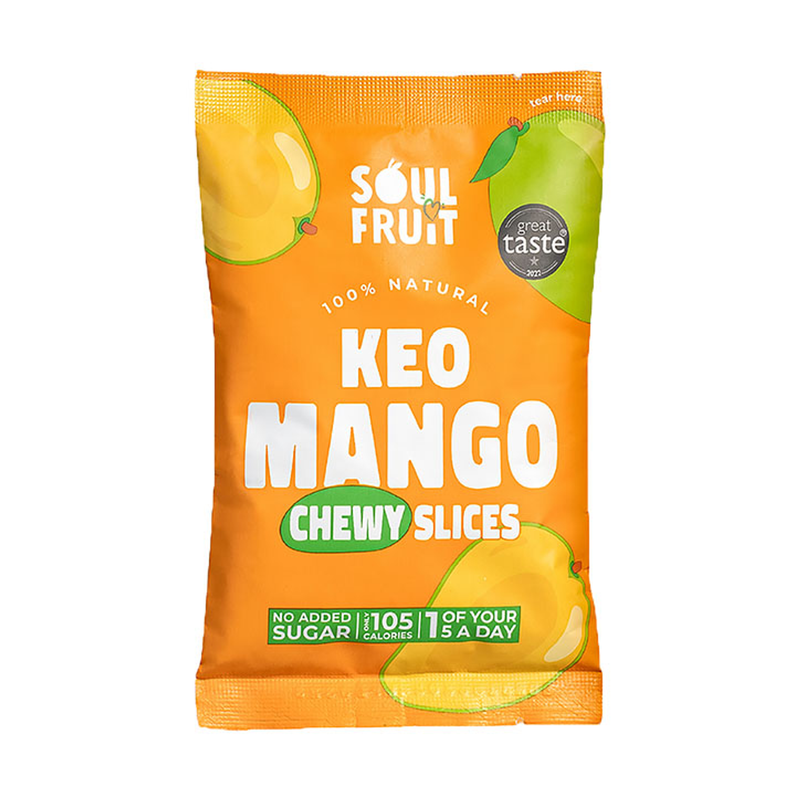 Soul Fruit Soft Dried Dragon Fruit Slices 30g - Mango
