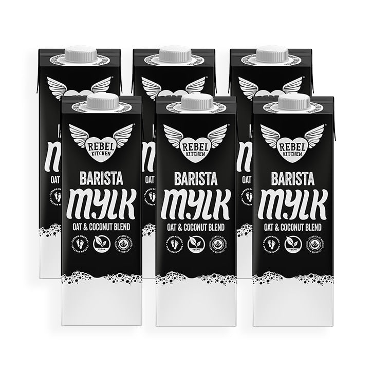 Rebel Kitchen 100% Dairy Free Organic Barista Mylk 6x 1L