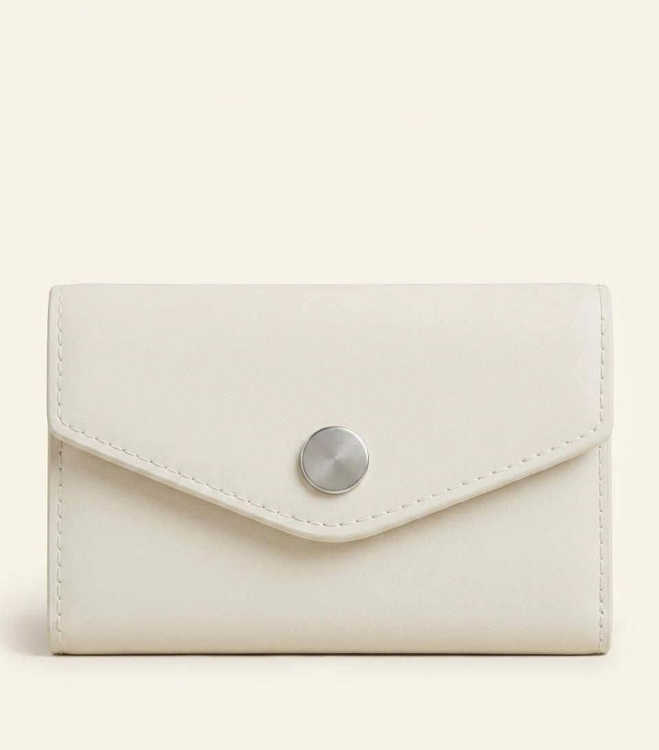 Mulberry leather folded multi-card wallet, imported from the UK