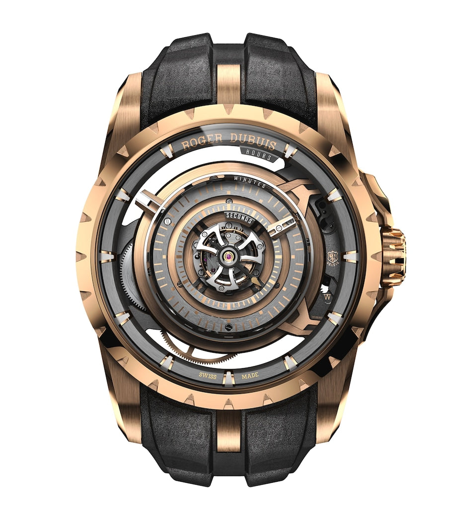 Roger Dubuis Monotourbillon watch pink gold 45mm, UK version