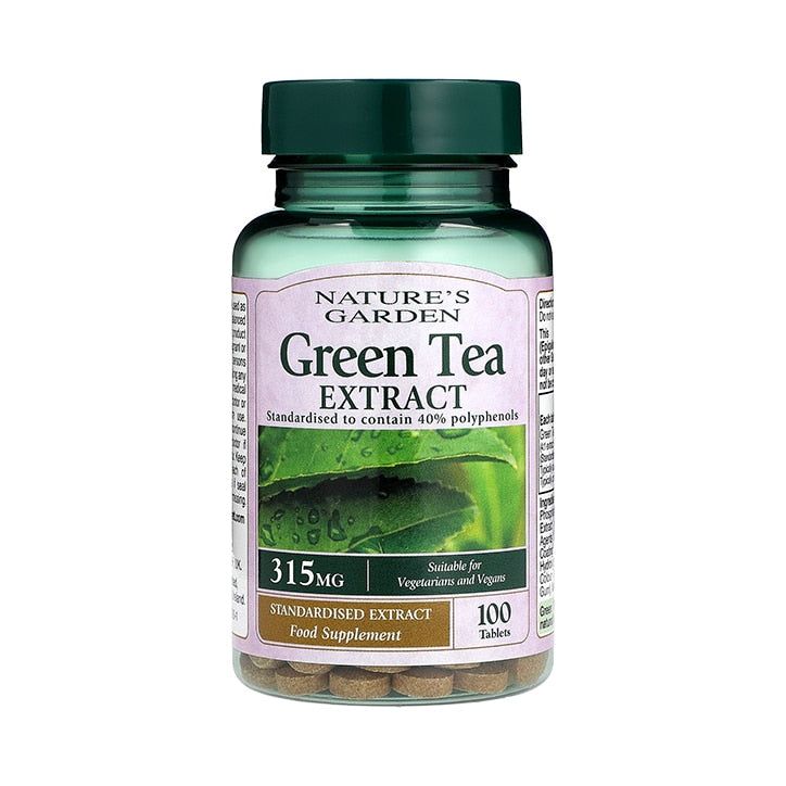 Nature's Garden Green Tea 315mg 100 Tablets GOODS Holland&Barrett