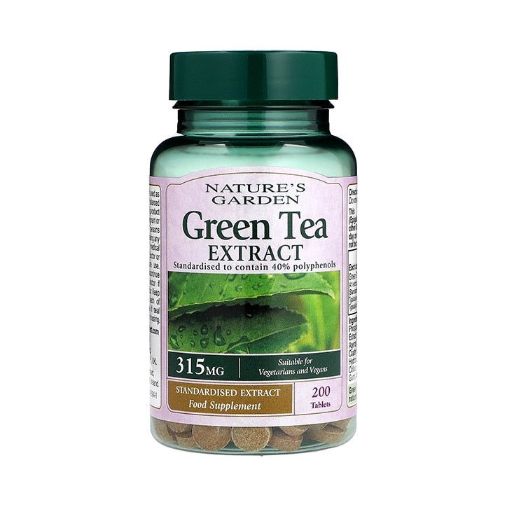 Nature's Garden Green Tea 315mg 200 Tablets GOODS Holland&Barrett