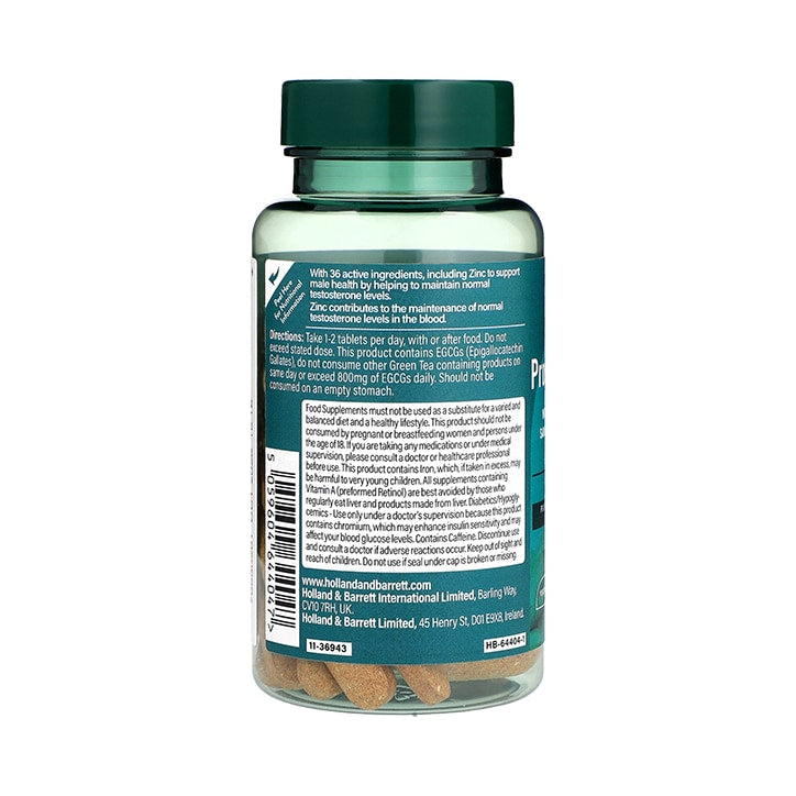 Holland & Barrett Prostate Formula 60 Tablets GOODS Holland&Barrett