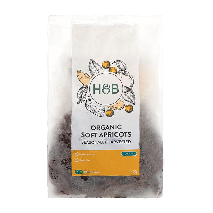 Holland & Barrett Organic Soft Apricots 420g