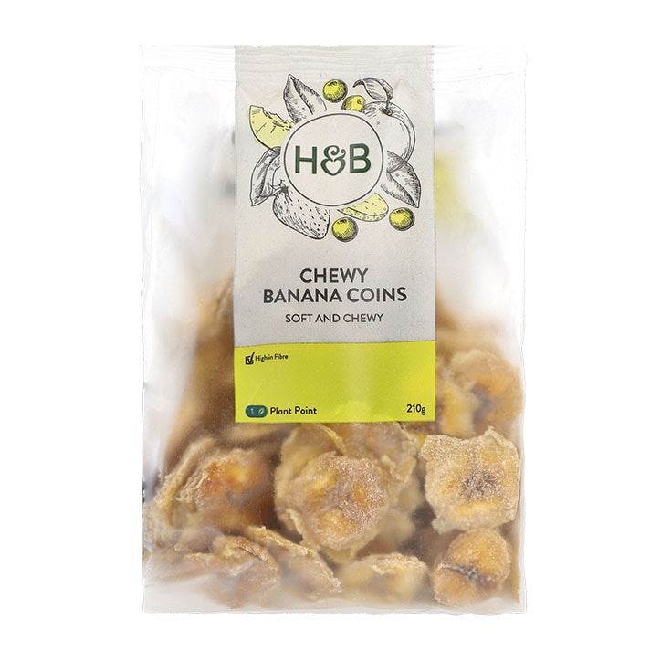 Holland & Barrett Chewy Banana Coins 210g GOODS Holland&Barrett