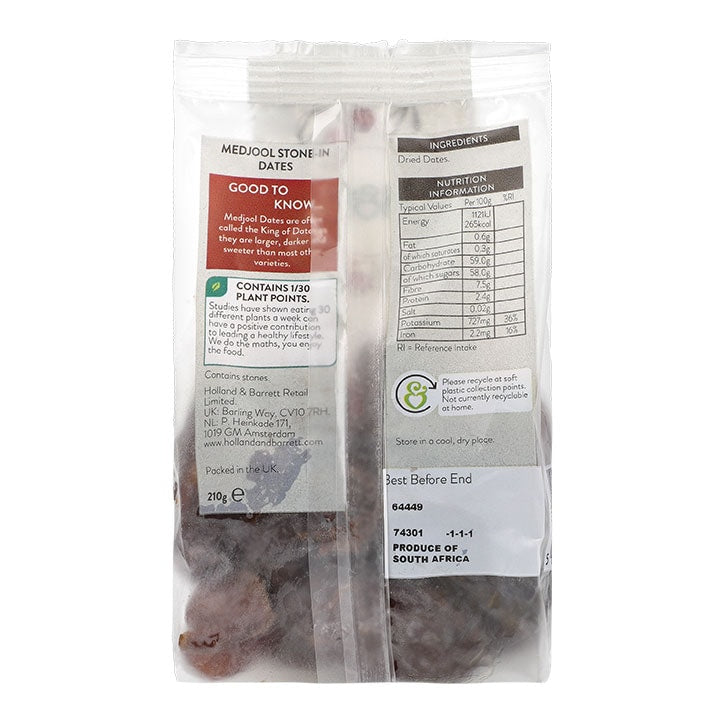 Holland & Barrett Medjool Dates 210g GOODS Holland&Barrett