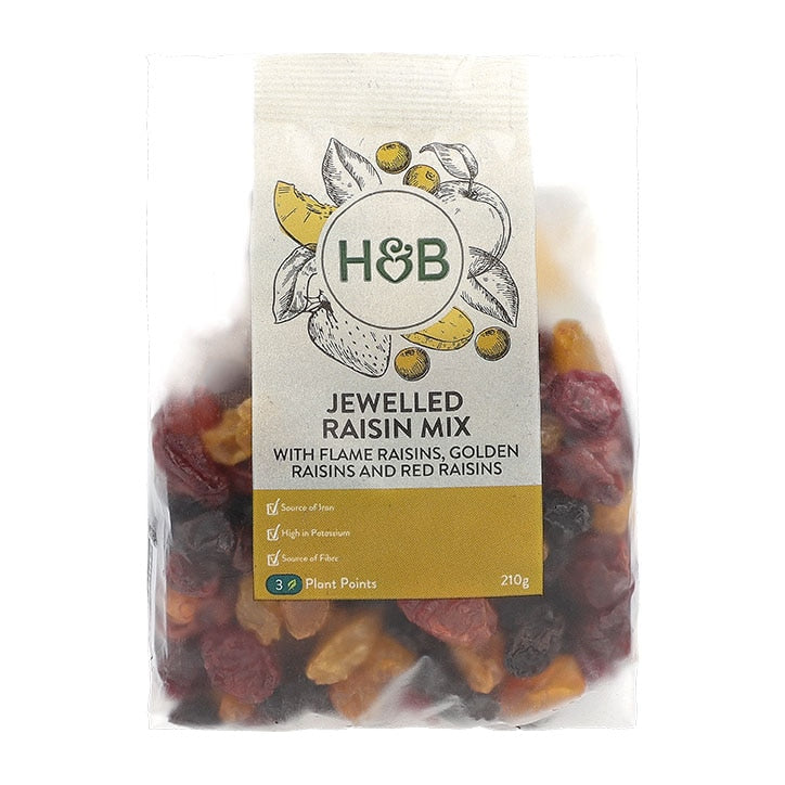 Holland & Barrett Jewelled Raisin Mix 210g