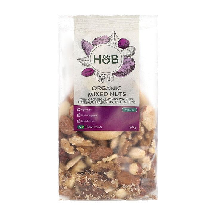 Holland & Barrett Organic Mixed Nuts 200g GOODS Holland&Barrett